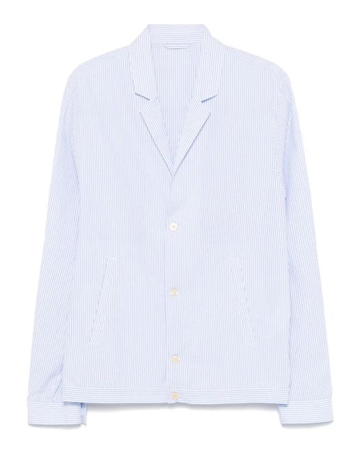 メンズ Tintoria Mattei 954 ストライプ シャツ White