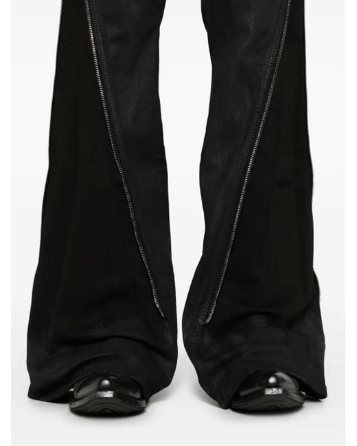 Rick Owens Bolan Banana Jeans mit Reißverschluss in Black für Herren