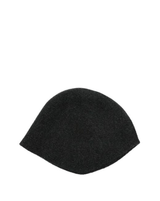Gorro de punto Uma Wang de color Black