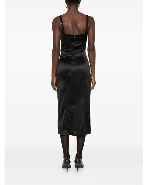 Dolce & Gabbana Black Midi Dress
