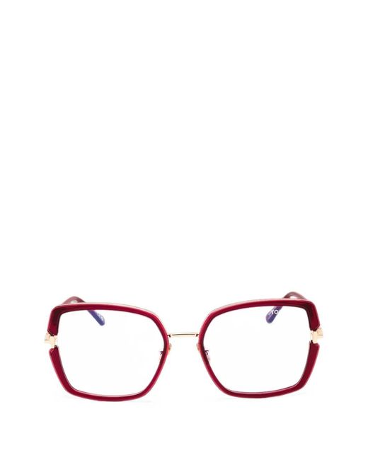 Tom Ford Multicolor Square-Frame Glasses