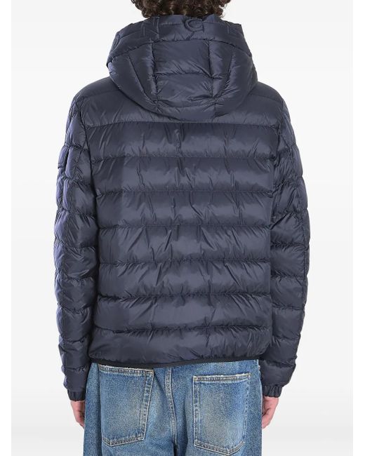 Moncler Najan Jack Met Capuchon En Zak Op De Mouw in het Blue voor heren