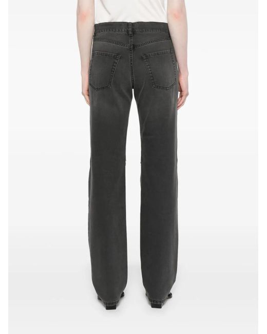 Coperni Gray Knee-Zip Jeans