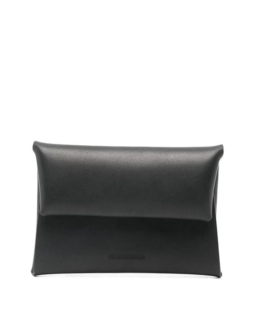 Jil Sander Folded Coin Purse in Black for Men | Lyst UK