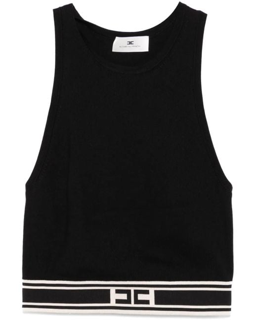 Elisabetta Franchi Black Top