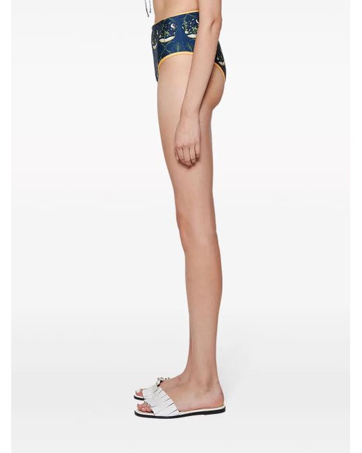 Agua Bendita Blue Estelar Bikini Bottoms