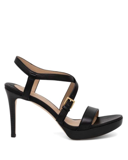 Ralph Lauren Black 75Mm Kerri Sandals