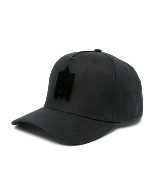 Mackage Black Logo-appliqué Baseball Cap