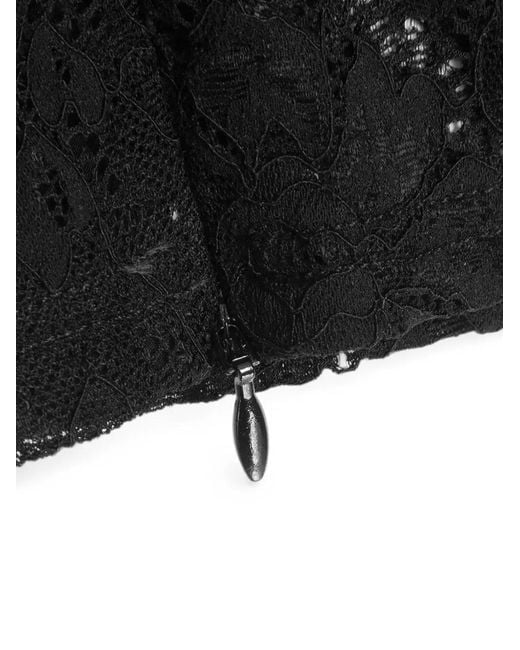 Vera Wang Black Legging Frances En Dentelle