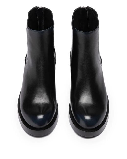 Officine Creative Black Brett Boots