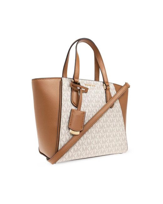 MICHAEL Michael Kors White Taryn Tote Bag