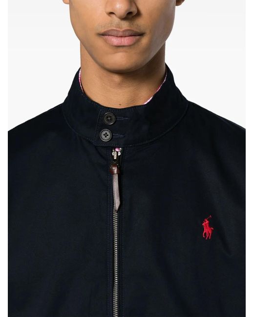 Polo Ralph Lauren Blue Twill Jacket Collection for men