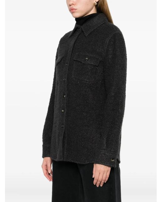 Gabriela Hearst Black Buttoned Jacket