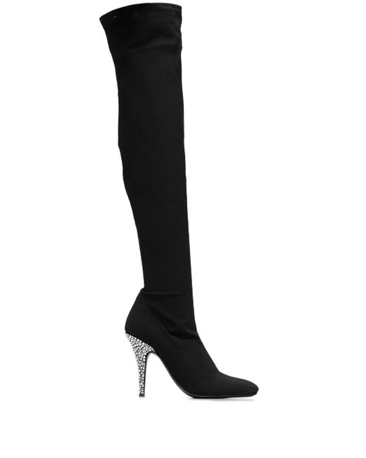 Giuseppe Zanotti Black High Heel Boots