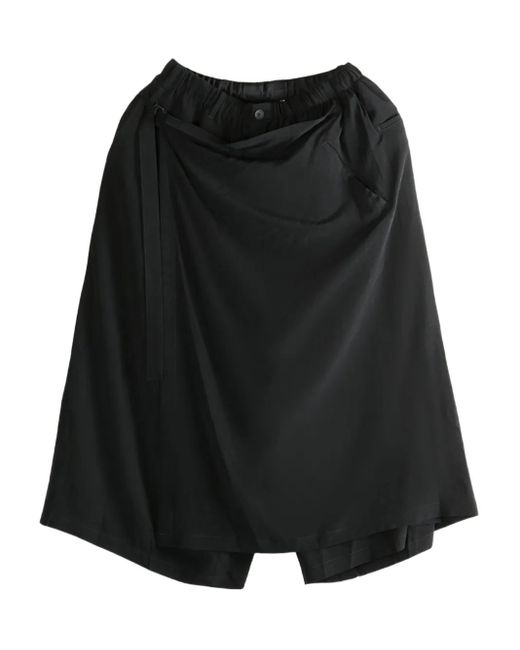 Wrap trousers Yohji Yamamoto de hombre de color Black
