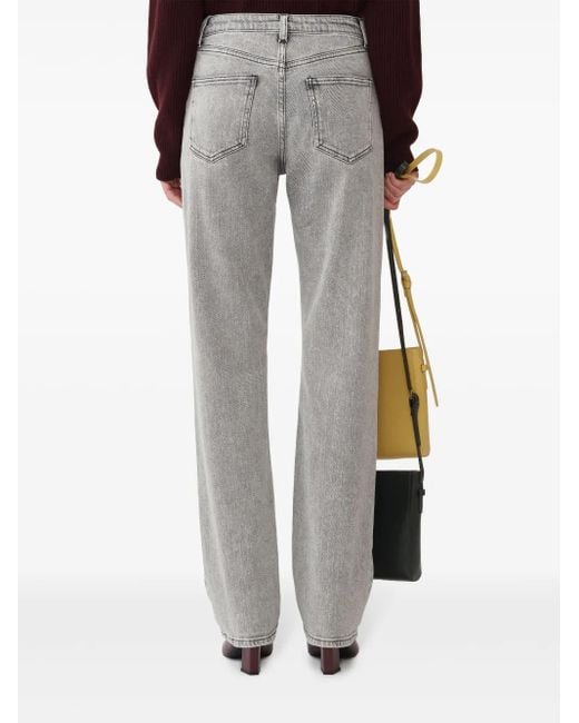 Fabiana Filippi ストレートジーンズ Gray