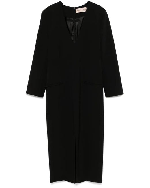 Blanca Vita Black Ajana Midikleid