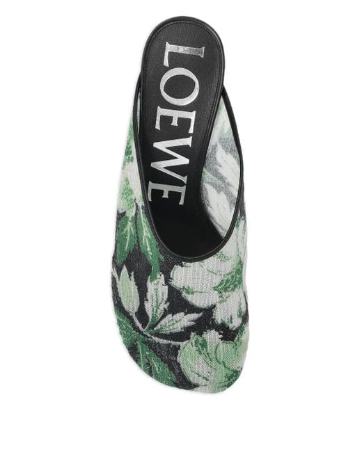 Loewe Green Sandals