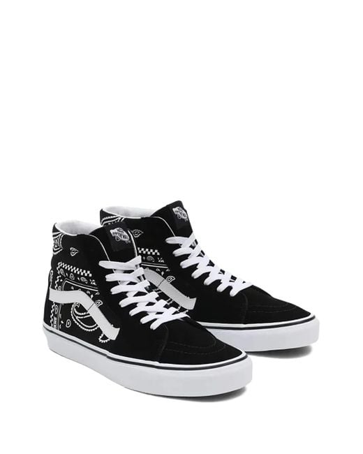 Vans Black Sk8-Hi Sneakers