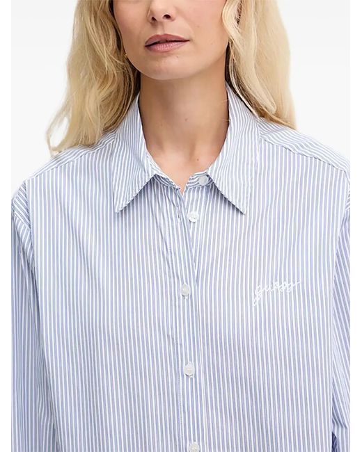 Guess Blue Chemise À Rayures