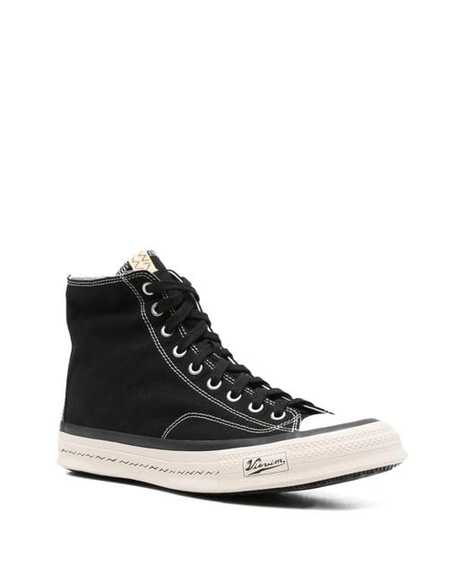 Visvim Black Hi Top Sneakers for men