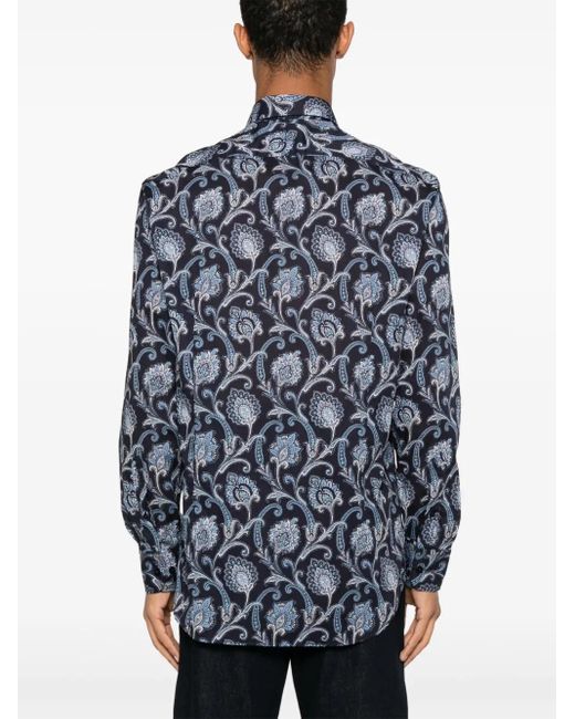 Etro Blue Shirts for men