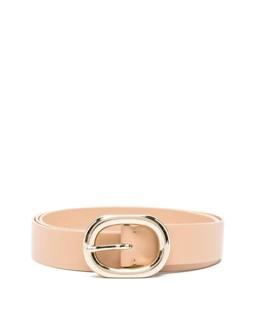 Fabiana Filippi Pink Oval-Buckle Belt