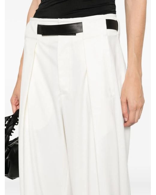 DARKPARK White Ronda Trousers