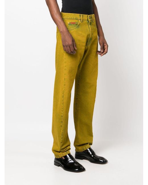 Men's 2024 yellow jeans
