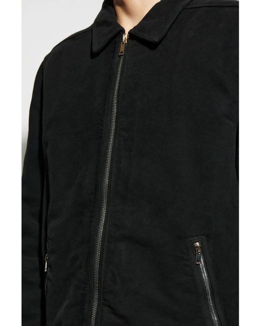 Rick Owens Black Zipped Jacket for men