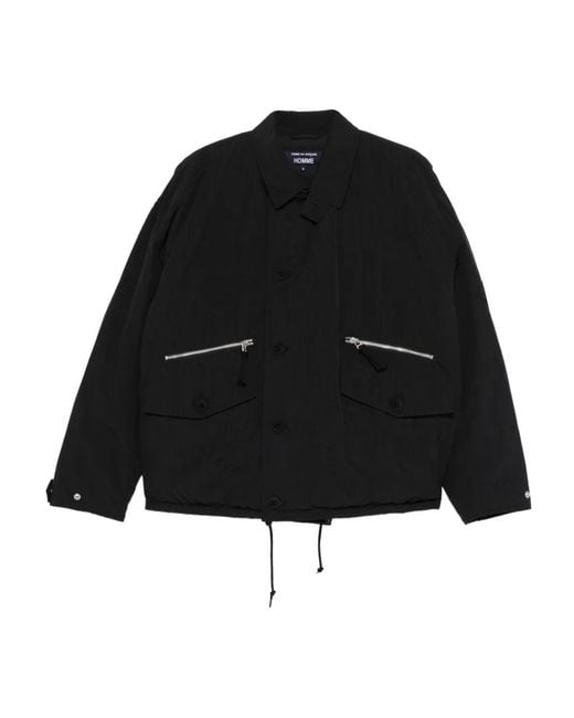 Comme des Garçons Black Zip-Pocket Puffer Jacket for men