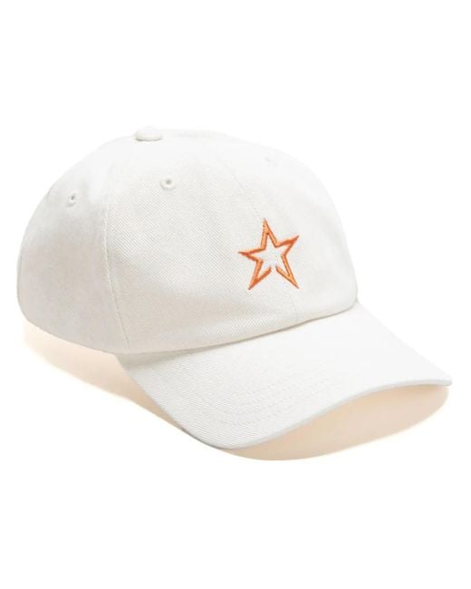 Perfect Moment White Logo-Embroidered Baseball Cap