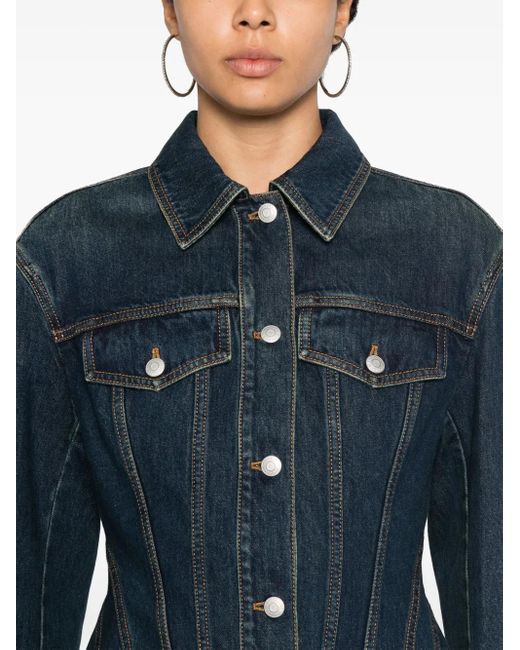 McQueen Blue Denim Jacket