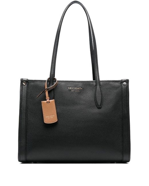 Kate Spade Market Pebbledleather Tote Bag in Black Lyst