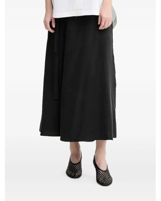 Marc O' Polo Black Belted Midi Skirt