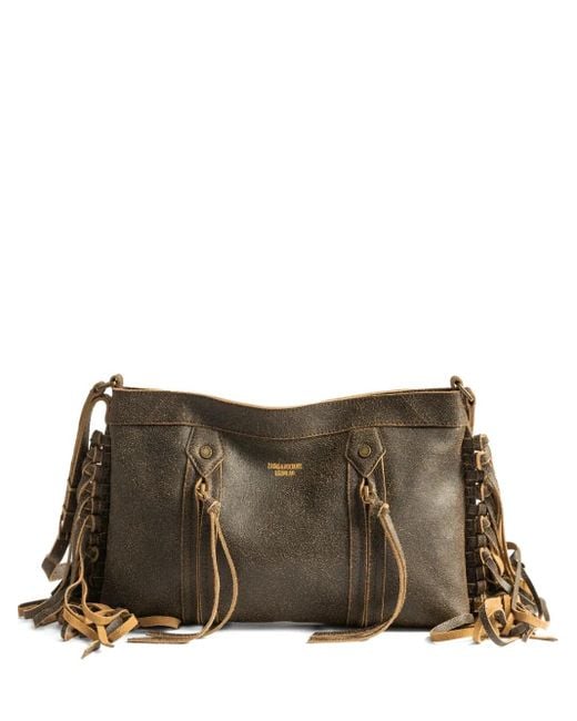Zadig & Voltaire Brown Sunny Moody Schultertasche