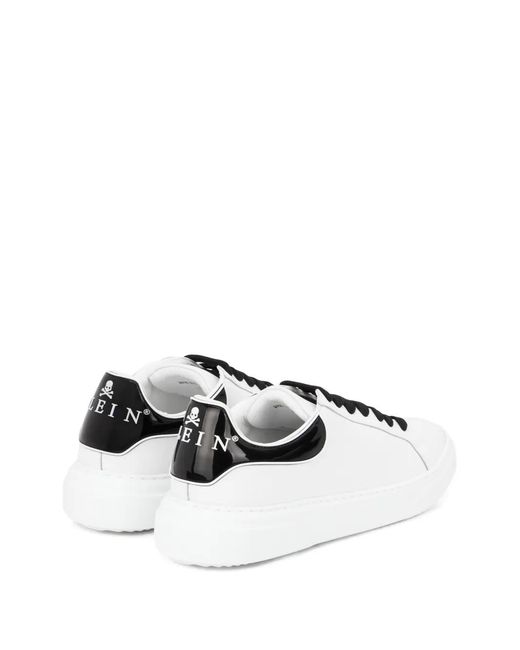 Philipp Plein White Big Bang Runner Sneakers