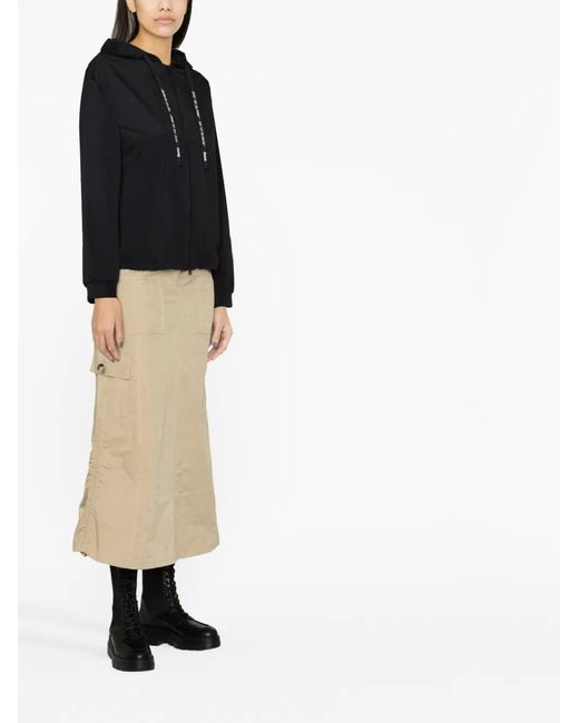 Herno Black Zip-Up Hooded Jacket