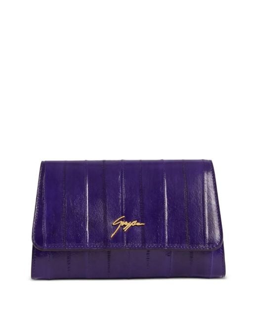 Giuseppe Zanotti Purple Cleopatra Mini Bag