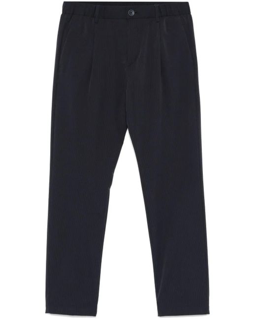 メンズ Herno シアサッカーパンツ Blue