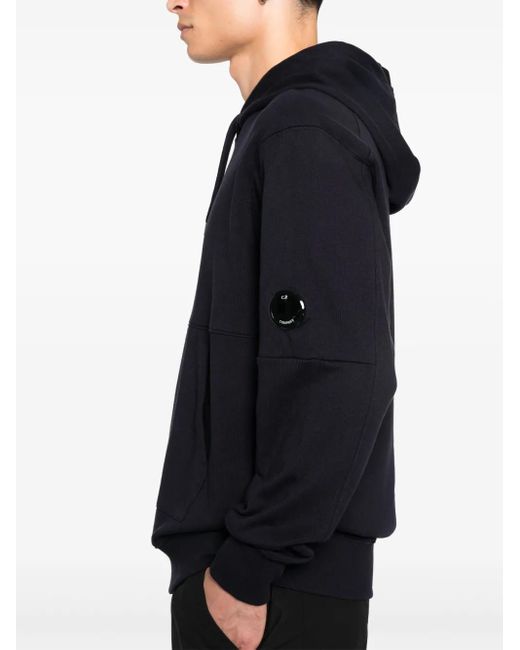 C P Company Blue Sweatshirts Sweat Hooded 18Cmss024A005086W for men