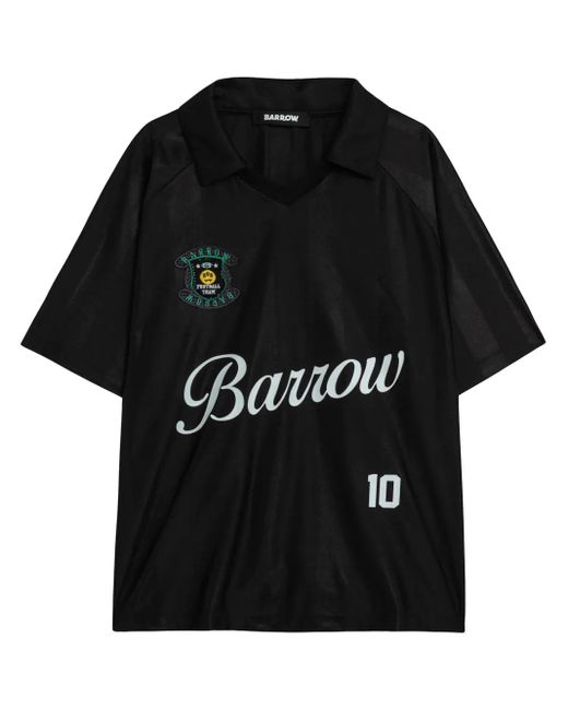 Barrow プリント Tシャツ Black