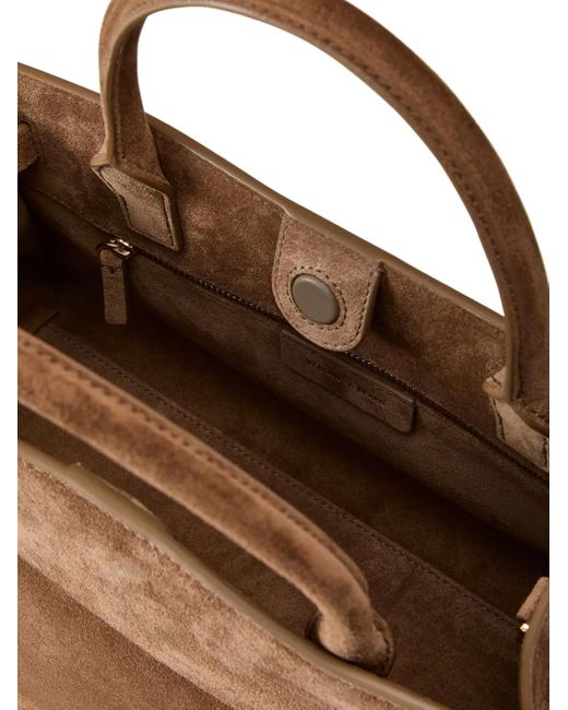 Veronica Beard Brown The Work Tote Bag