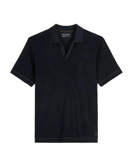Marc O' Polo Black Cotton T-Shirt for men