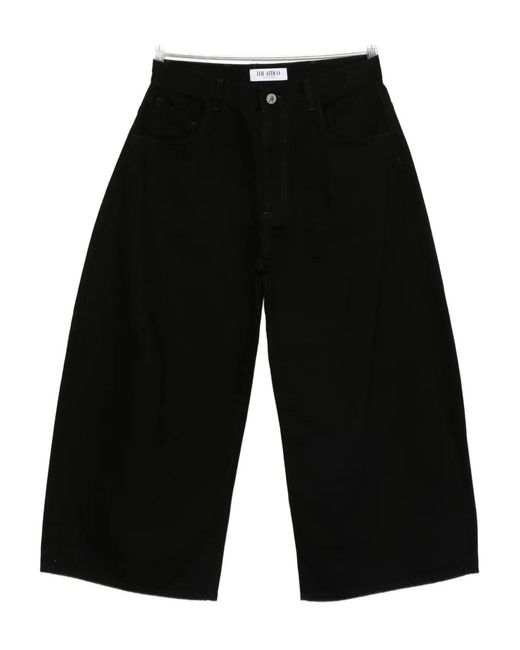 The Attico Black Denim Cotton Jeans