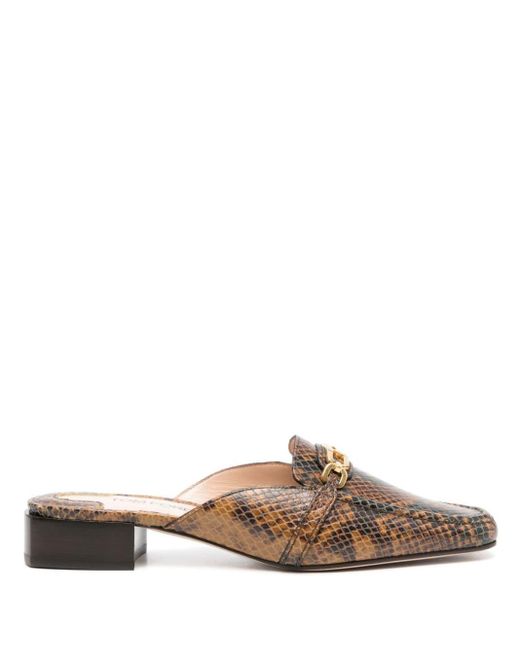 Tom Ford Brown Whitney 35mm Leather Mules