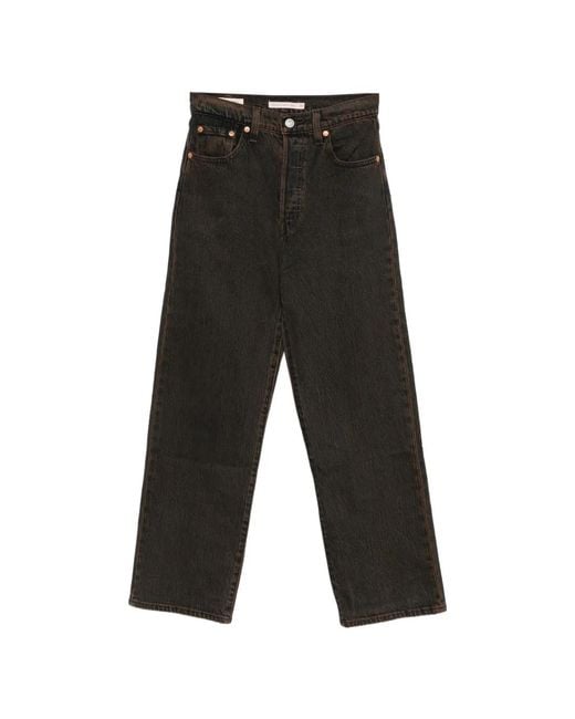 Levi's Black Jeans Mit Logo-Patch