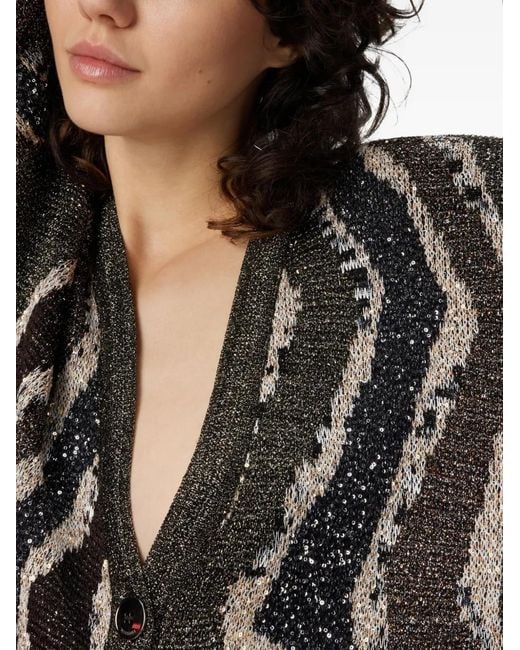 Missoni Black Lame' Boxy Cardigan