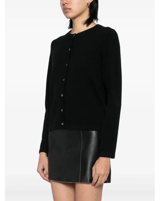N.Peal Cashmere Hallie カーディガン Black