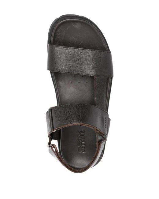 Geox Black Xand 2S Strappy Sandals for men